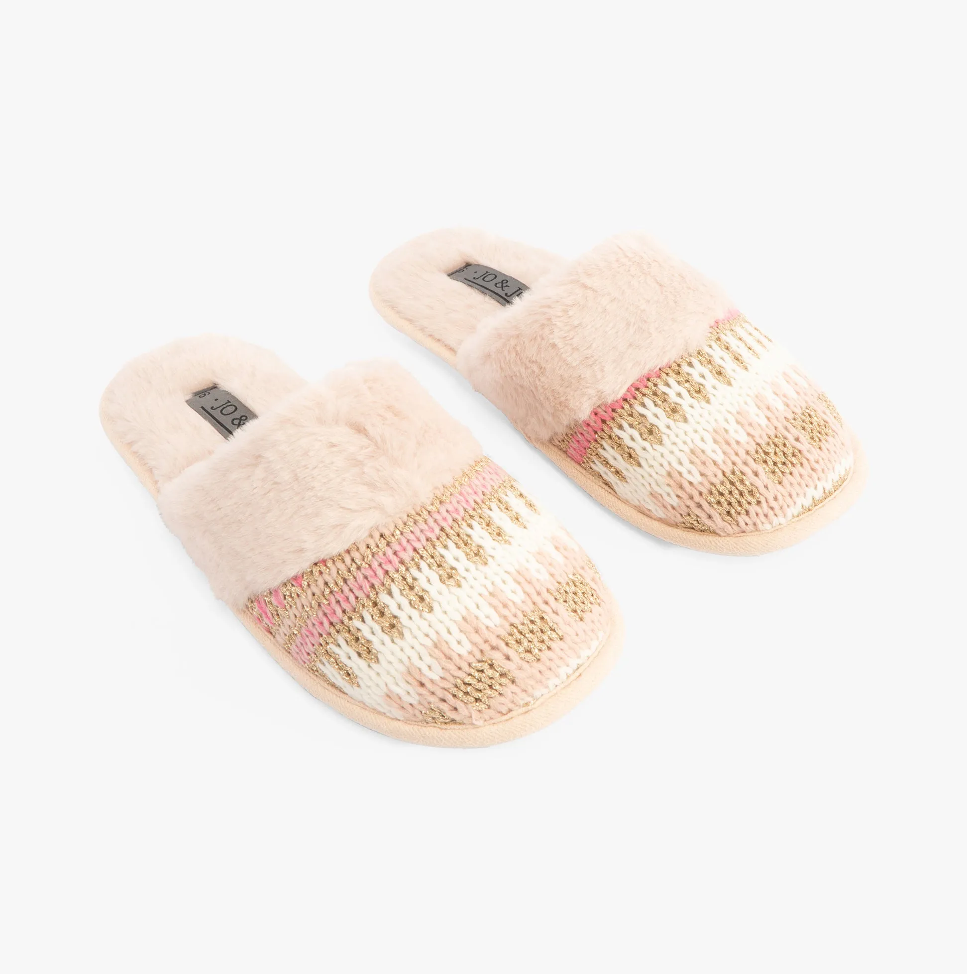 Jo & Joe ICELANDIC Womens Slippers Beige sold by Shuperb product image thumbnail 2