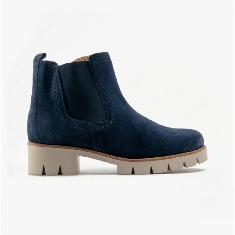 Gabor BODO Womens Chelsea Boots Navy sold by Shuperb