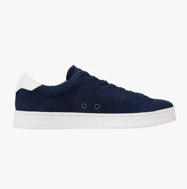 Tommy Hilfiger TJM LEATHER LOW CUPS Mens Sneakers Dark Night Navy sold by Shuperb
