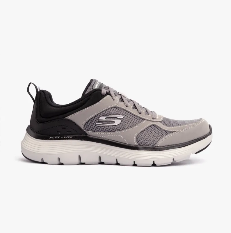 Skechers 232821/CCBK FLEX ADVANTAGE 5.0 Mens Trainers Charcoal/Black sold by Shuperb