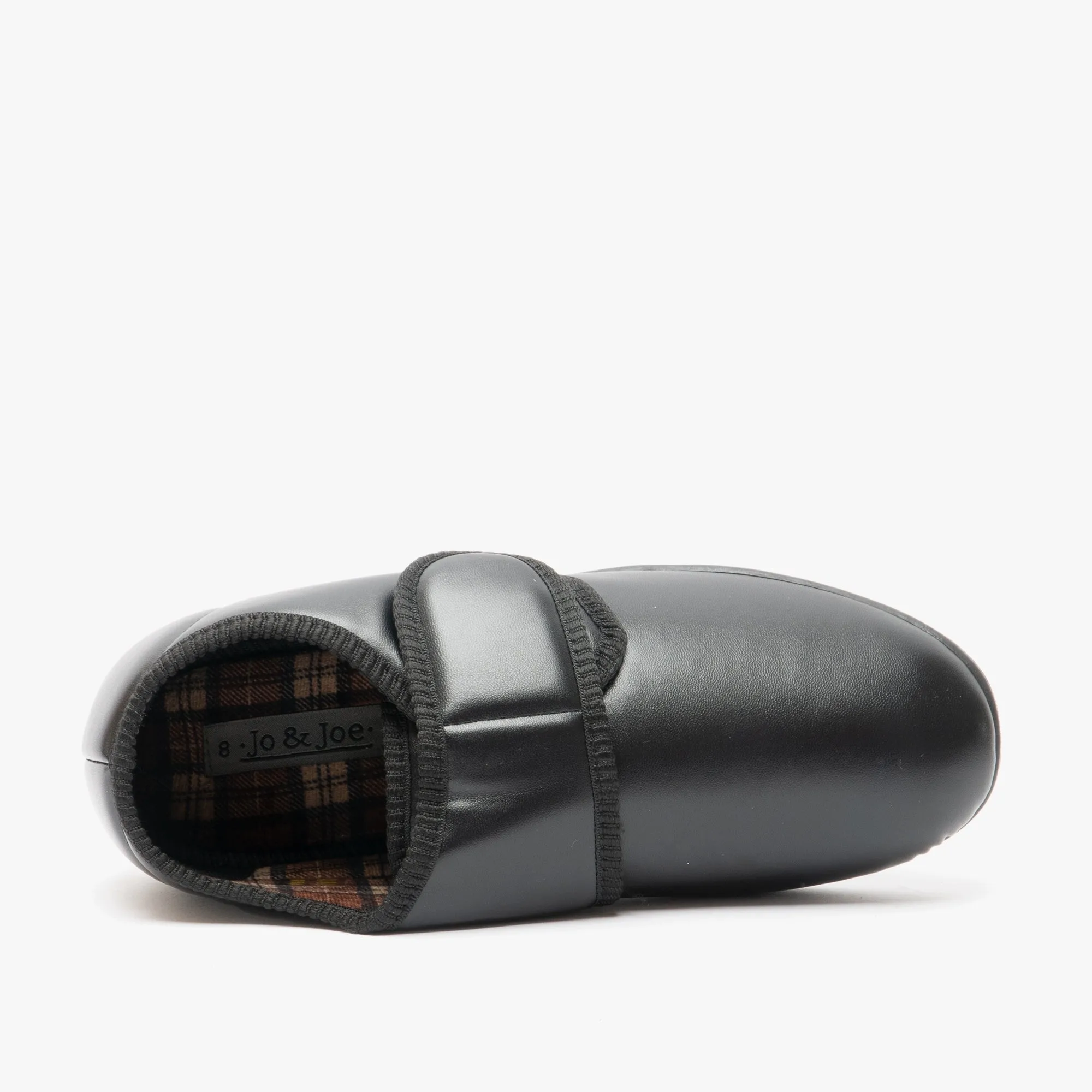 VINCE Mens Touch Fasten Full Slippers Black sold by Shuperb product image thumbnail 4