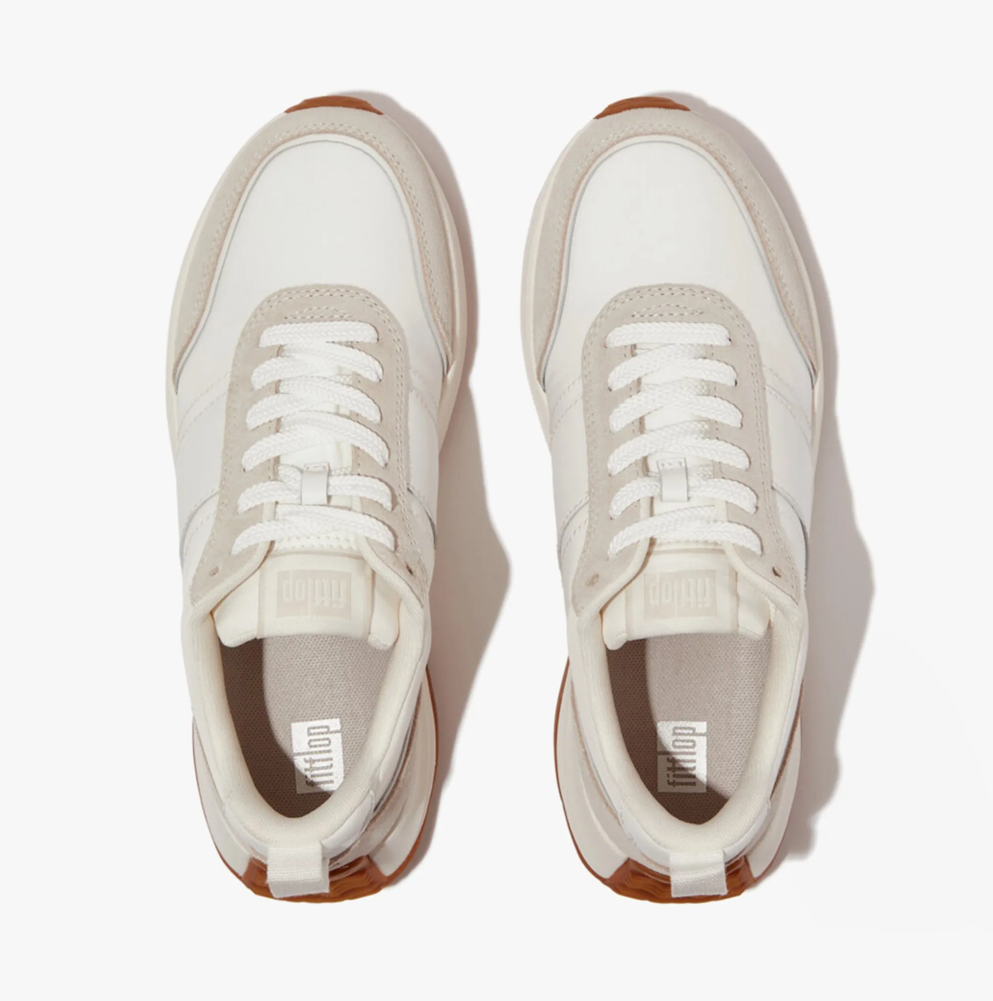 FitFlop F-MODE Womens Trainers Urban White Mix sold by Shuperb product image thumbnail 2