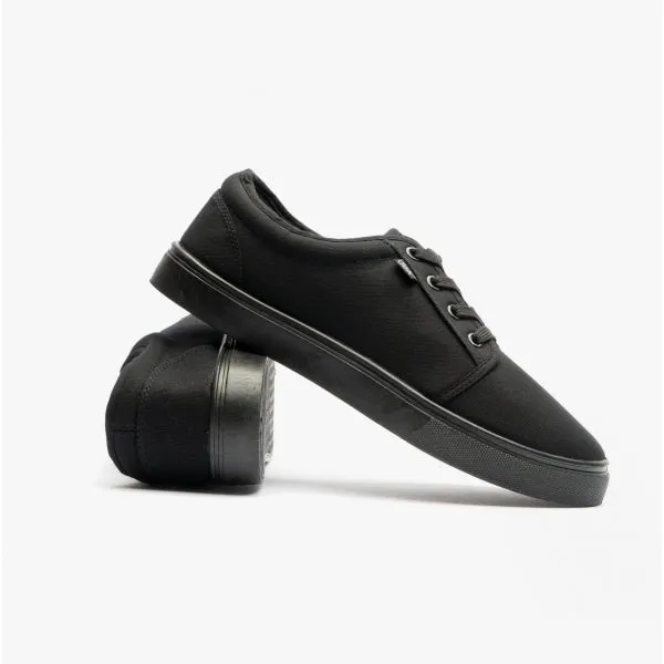 DEK BAILEY Unisex Canvas Lace Up Padded Trainers Black sold by Shuperb product image thumbnail 5
