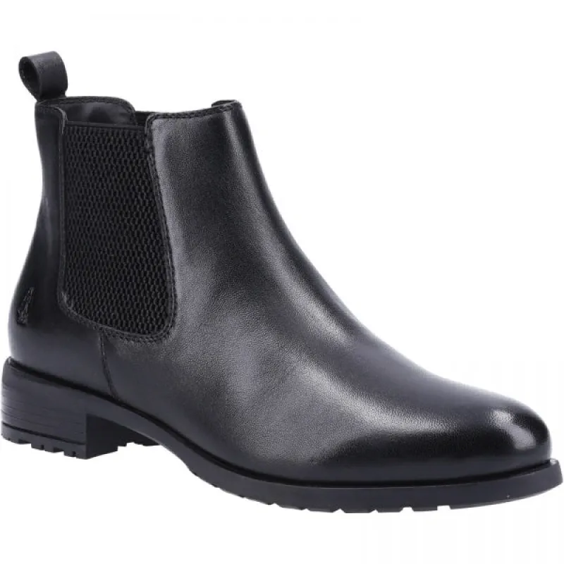 Hush Puppies SAMMIE Womens Chelsea Boots Black made by Hush Puppies