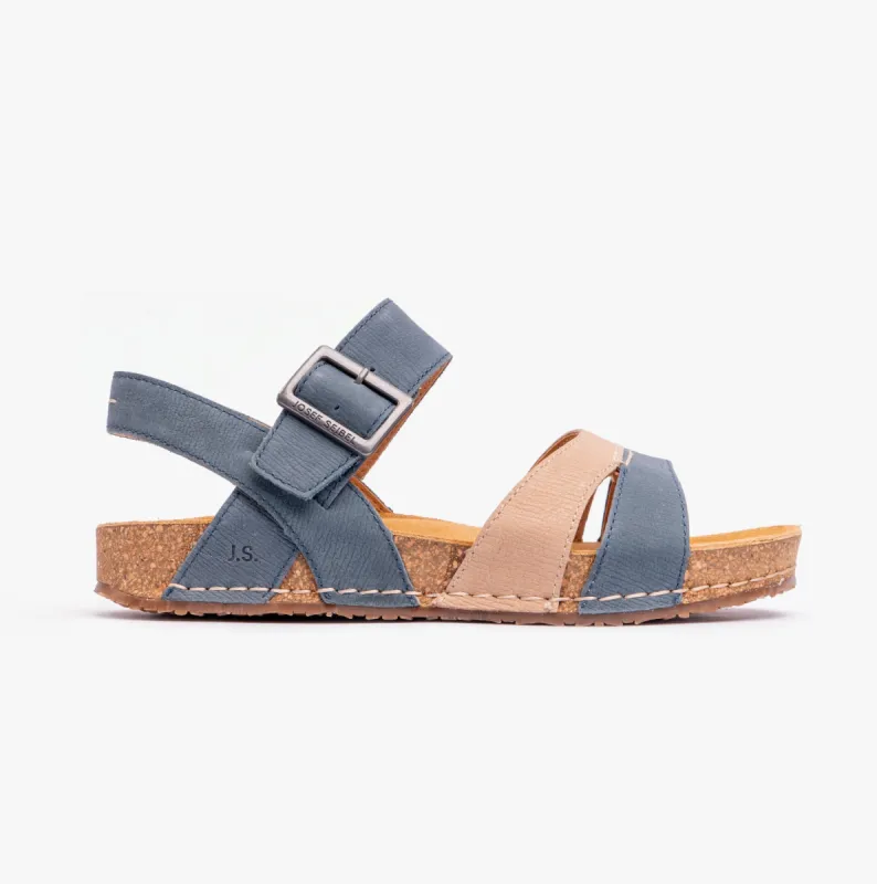 Josef Seibel HANNAH 01 Womens Sandals Azur-Kombi sold by Shuperb