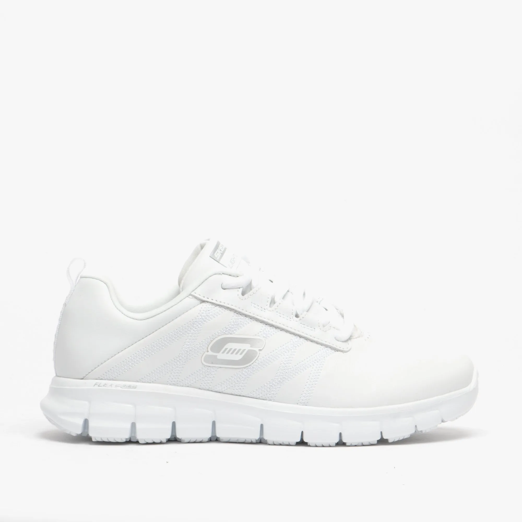 Skechers Work 76576EC SURE TRACK ERATH SR Womens Occupational Shoes White sold by Shuperb