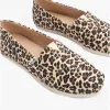 TOMS ALPARGATA Womens Canvas Espadrilles Beige/Leopard sold by Shuperb