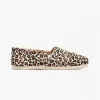 TOMS ALPARGATA Womens Canvas Espadrilles Beige/Leopard sold by Shuperb