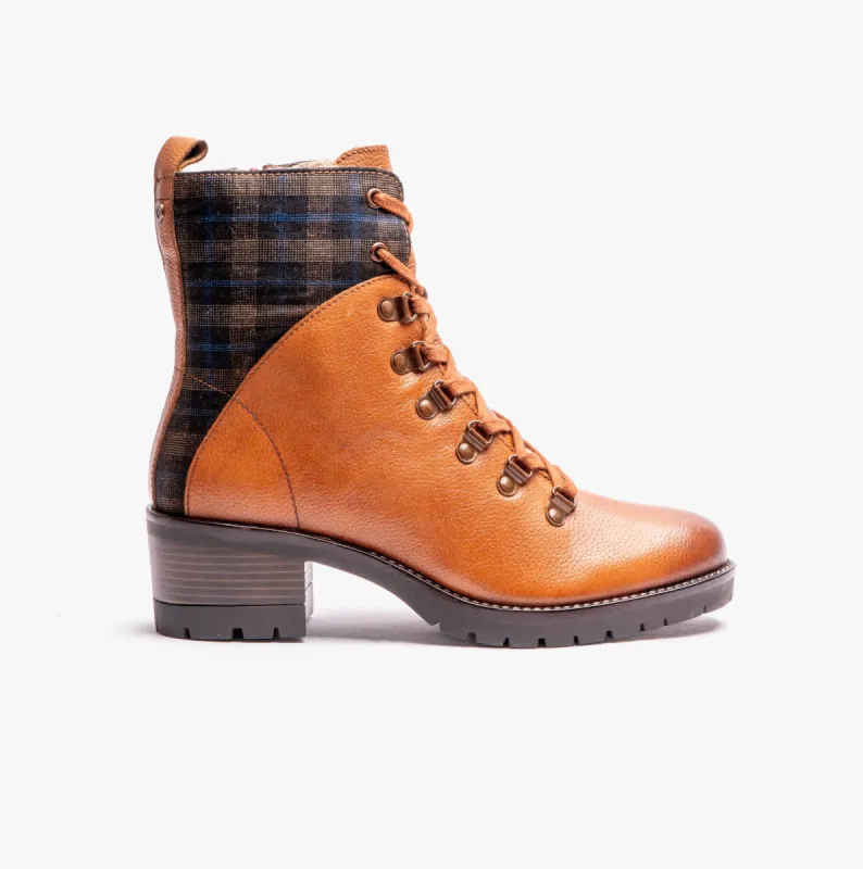 Lotus LITCHFIELD Womens Ankle Boots Tan made by Shuperb