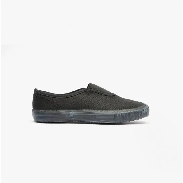 DEK ASH Unisex Plimsolls Black sold by Shuperb