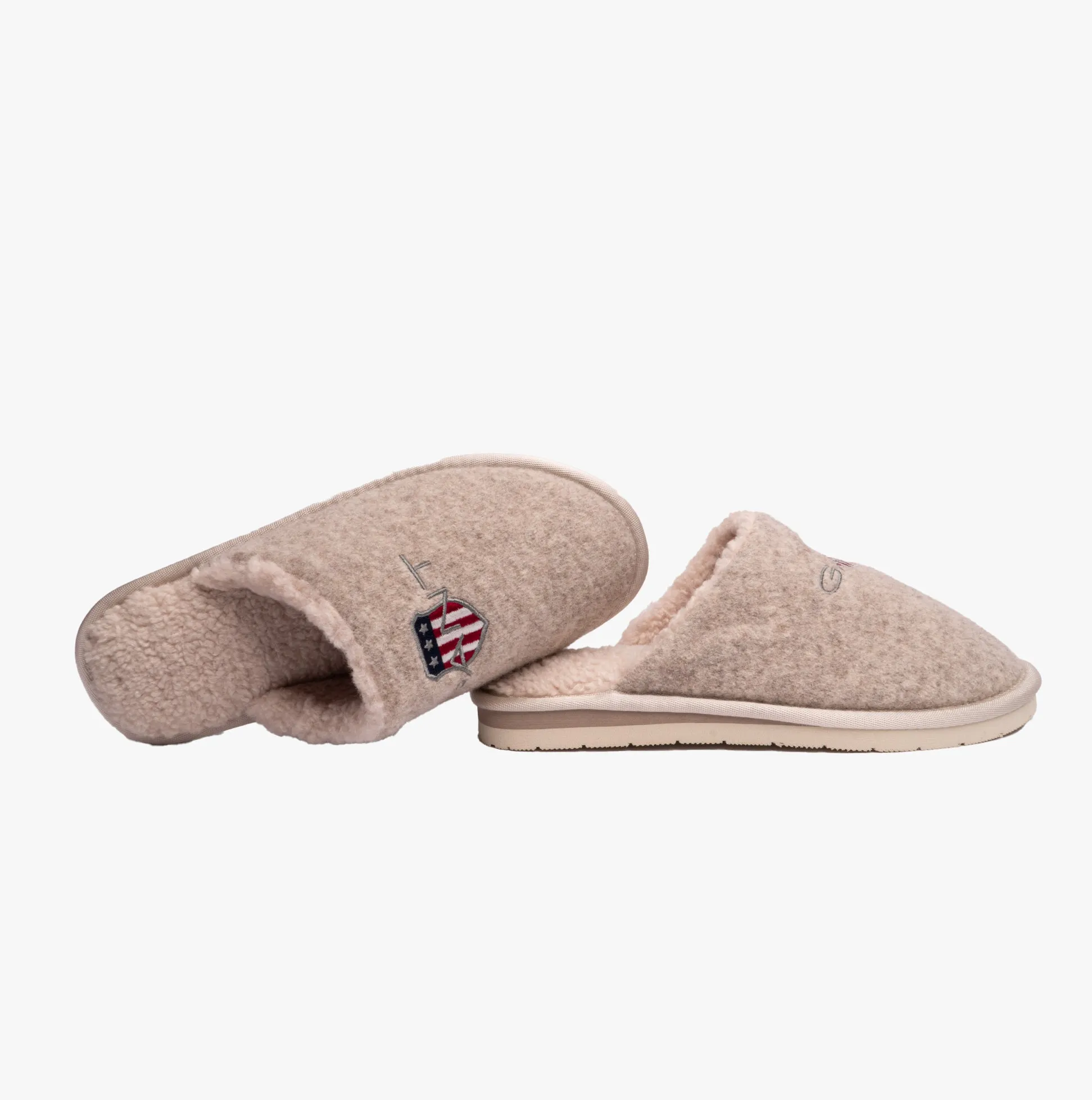 GANT PANTOFLI Womens Mule Slippers Taupe sold by Shuperb product image thumbnail 3