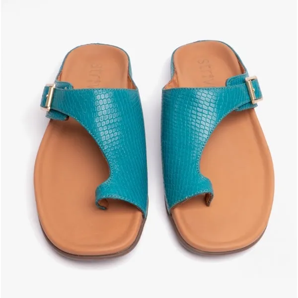 Strive JAVA II Womens Toe-Loop Sandals Teal sold by Shuperb product image thumbnail 5