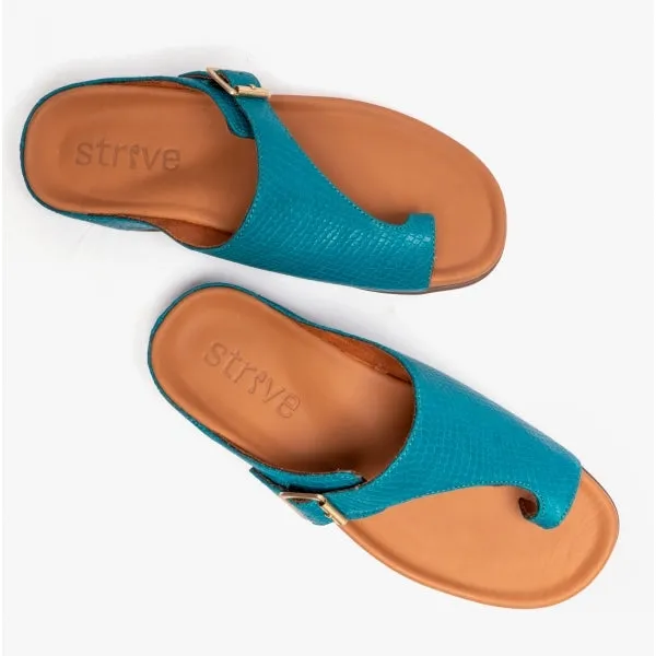 Strive JAVA II Womens Toe-Loop Sandals Teal sold by Shuperb product image thumbnail 4