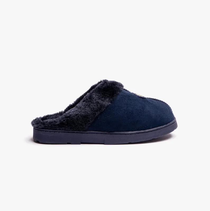 SNUGGLE Womens Slippers Navy sold by Shuperb