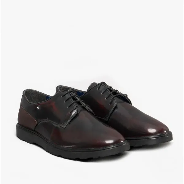 Silver Street London RUSKIN Mens Leather Derby Shoes Oxblood sold by Shuperb product image thumbnail 2
