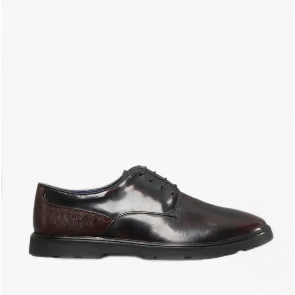 Silver Street London RUSKIN Mens Leather Derby Shoes Oxblood sold by Shuperb