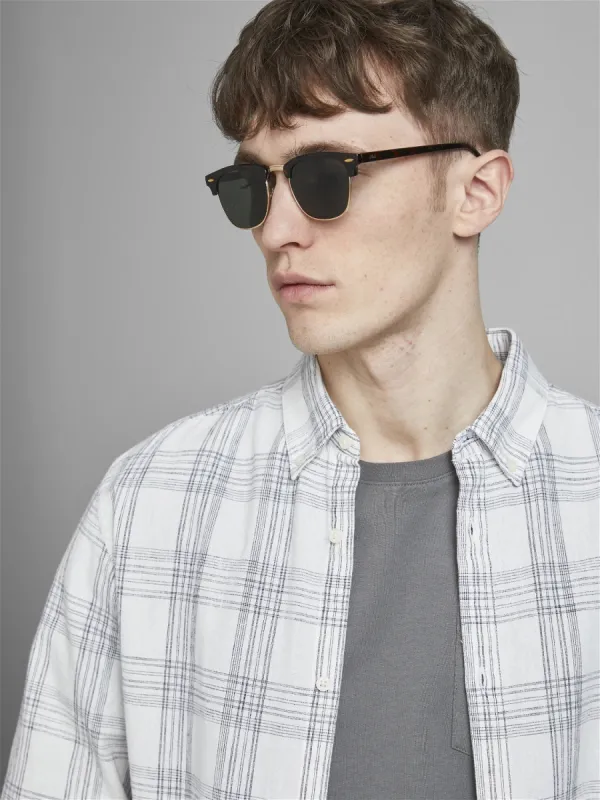 Jack & Jones RYDER Mens Sunglasses Black Coffee sold by Shuperb