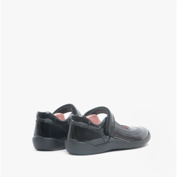 SPIRIT Girls Leather Mary Jane School Shoes Patent Black sold by Shuperb product image thumbnail 5