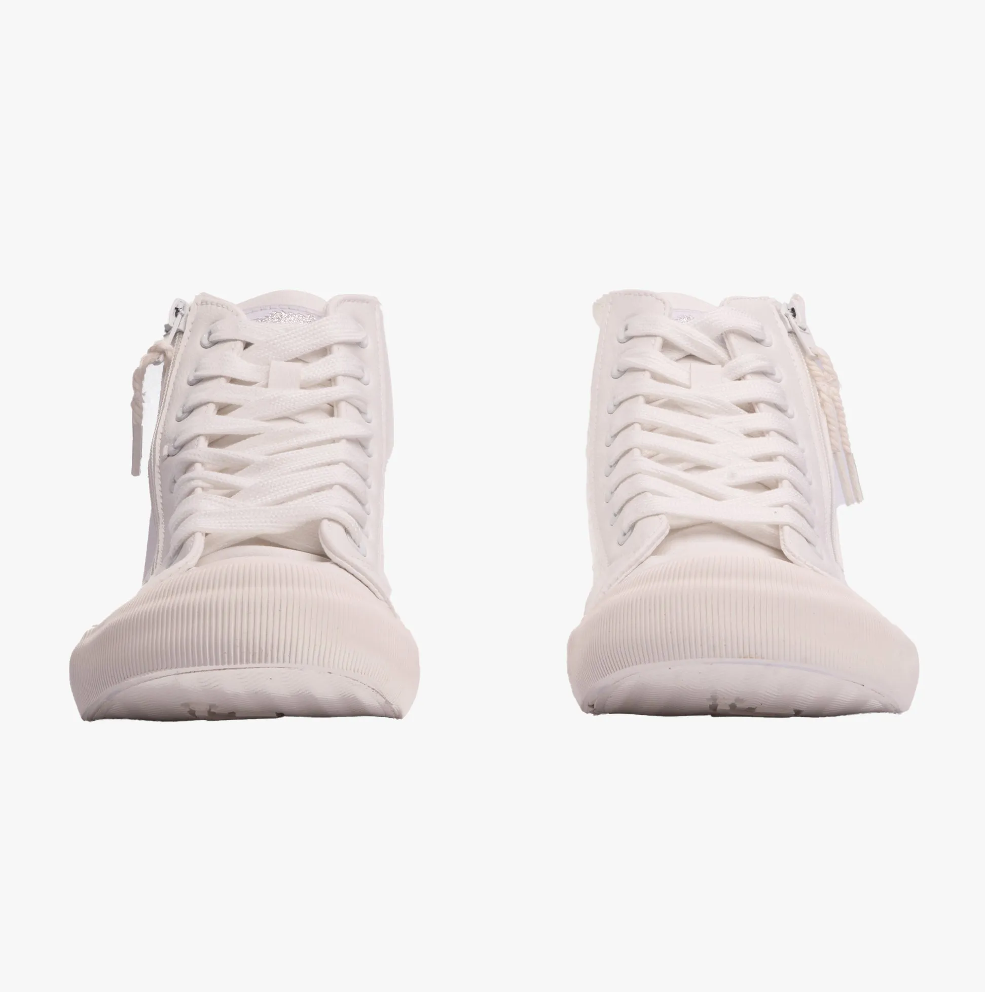 Rocket Dog JAZZIN HI SPORTY PU Womens Trainers White sold by Shuperb product image thumbnail 4