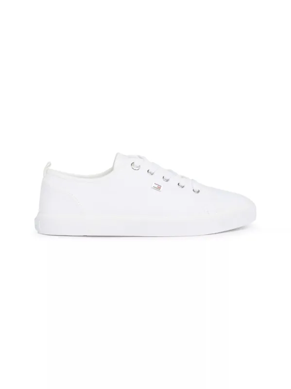 CANVAS SNEAKER Womens Sneakers White sold by Shuperb