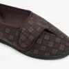 Comfylux PAUL Mens Full Slippers Brown sold by Shuperb