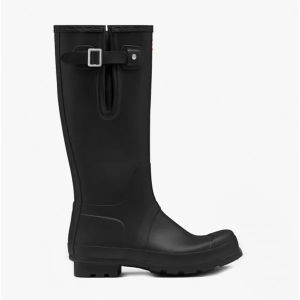 Hunter ORIGINAL SIDE ADJUSTABLE Mens Wellies Black sold by Shuperb