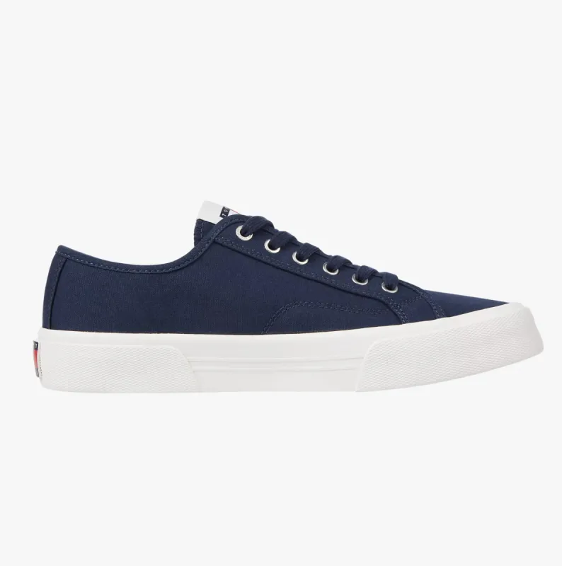 Tommy Hilfiger TJM LACE UP CANVAS Mens Sneakers Dark Night Navy sold by Shuperb