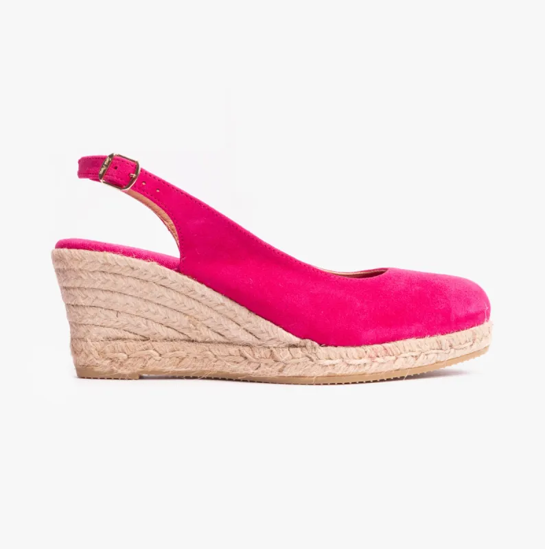 Toni Pons BREMEN Womens Espadrille Fuchsia sold by Shuperb