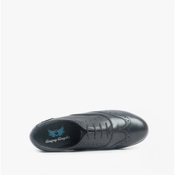 Start-Rite MATILDA Girls Leather Brogue School Shoes Black sold by Shuperb product image thumbnail 4