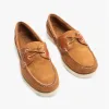 BERMUDA II G2 Mens Leather Boat Shoes Tan sold by Shuperb