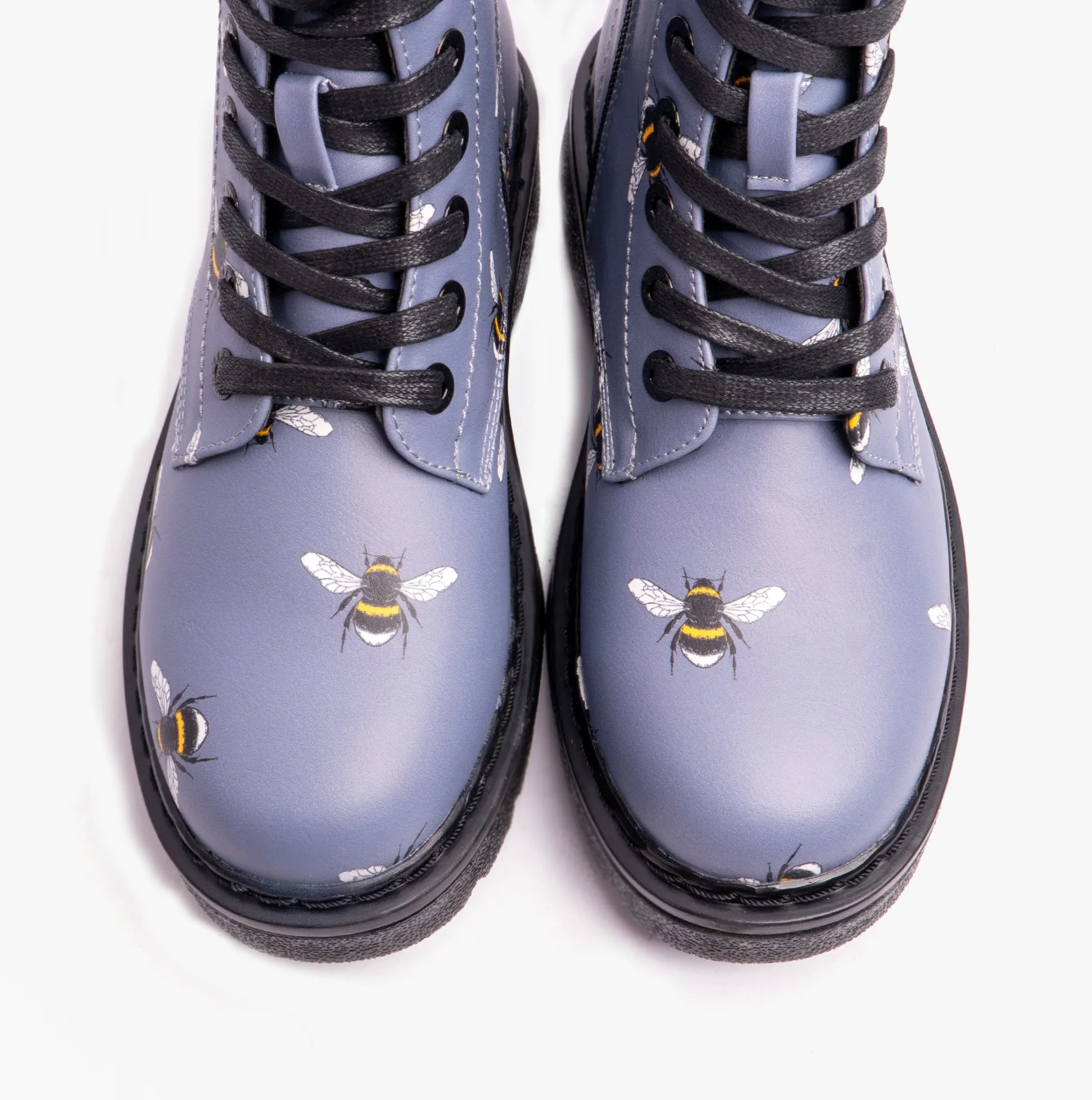 JUSTINA2 BEE PRINT Womens Ankle Boots Denim sold by Shuperb product image thumbnail 5