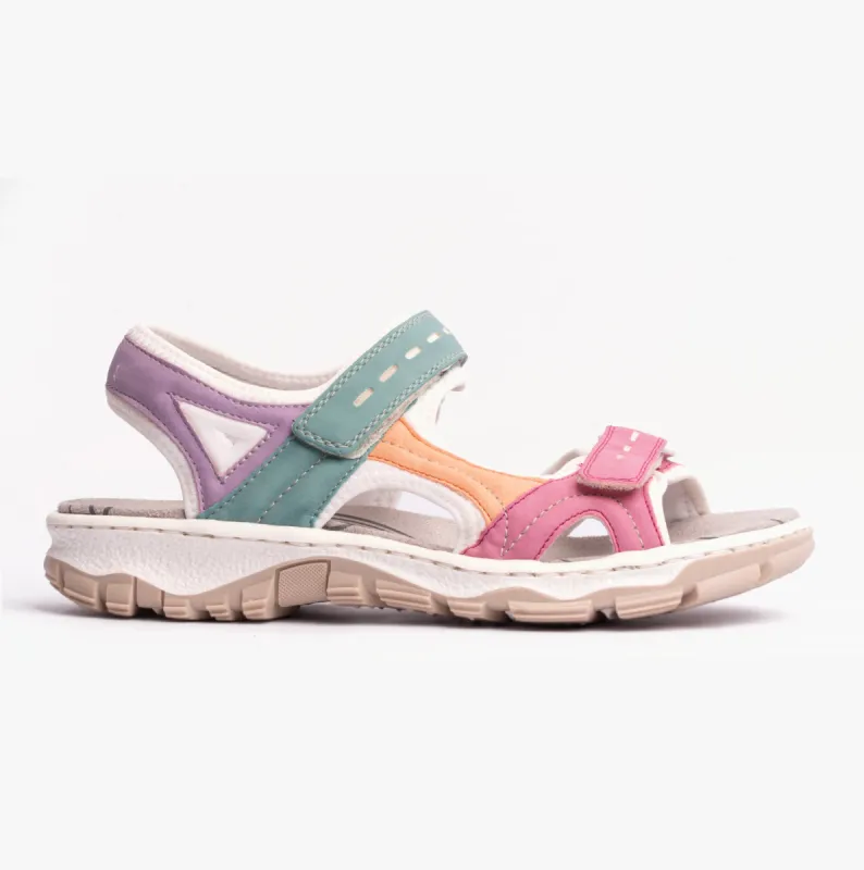 Rieker 68866-92 Womens Sandals Multi sold by Shuperb