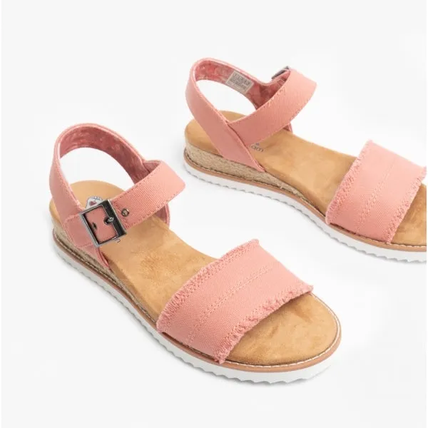 Skechers 113541/CRL DESERT KISS-ADOBE PRINCESS Womens Strap Sandals Coral sold by Shuperb product image thumbnail 3