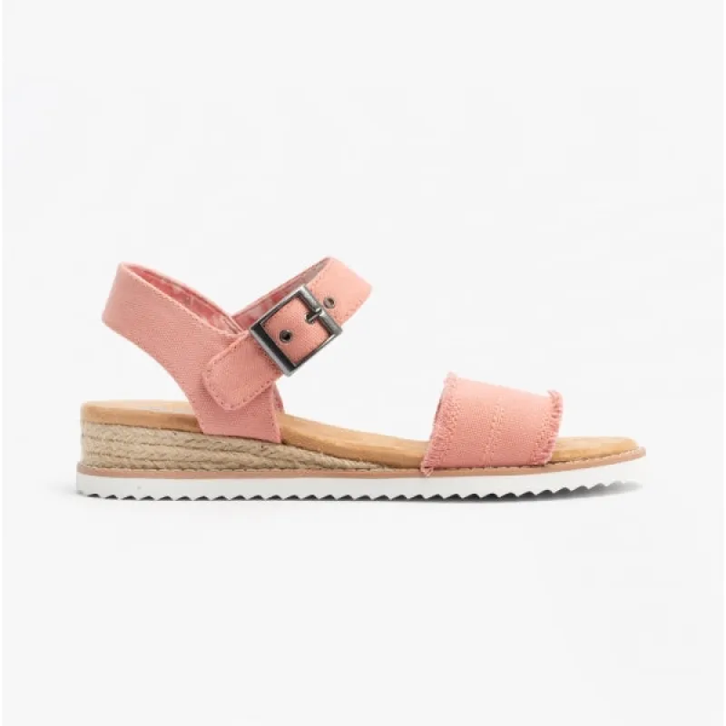 Skechers 113541/CRL DESERT KISS-ADOBE PRINCESS Womens Strap Sandals Coral sold by Shuperb