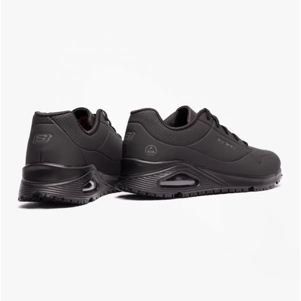 Skechers Work 200054EC UNO - SUTAL SR Mens Occupational Trainers Black sold by Shuperb product image thumbnail 3