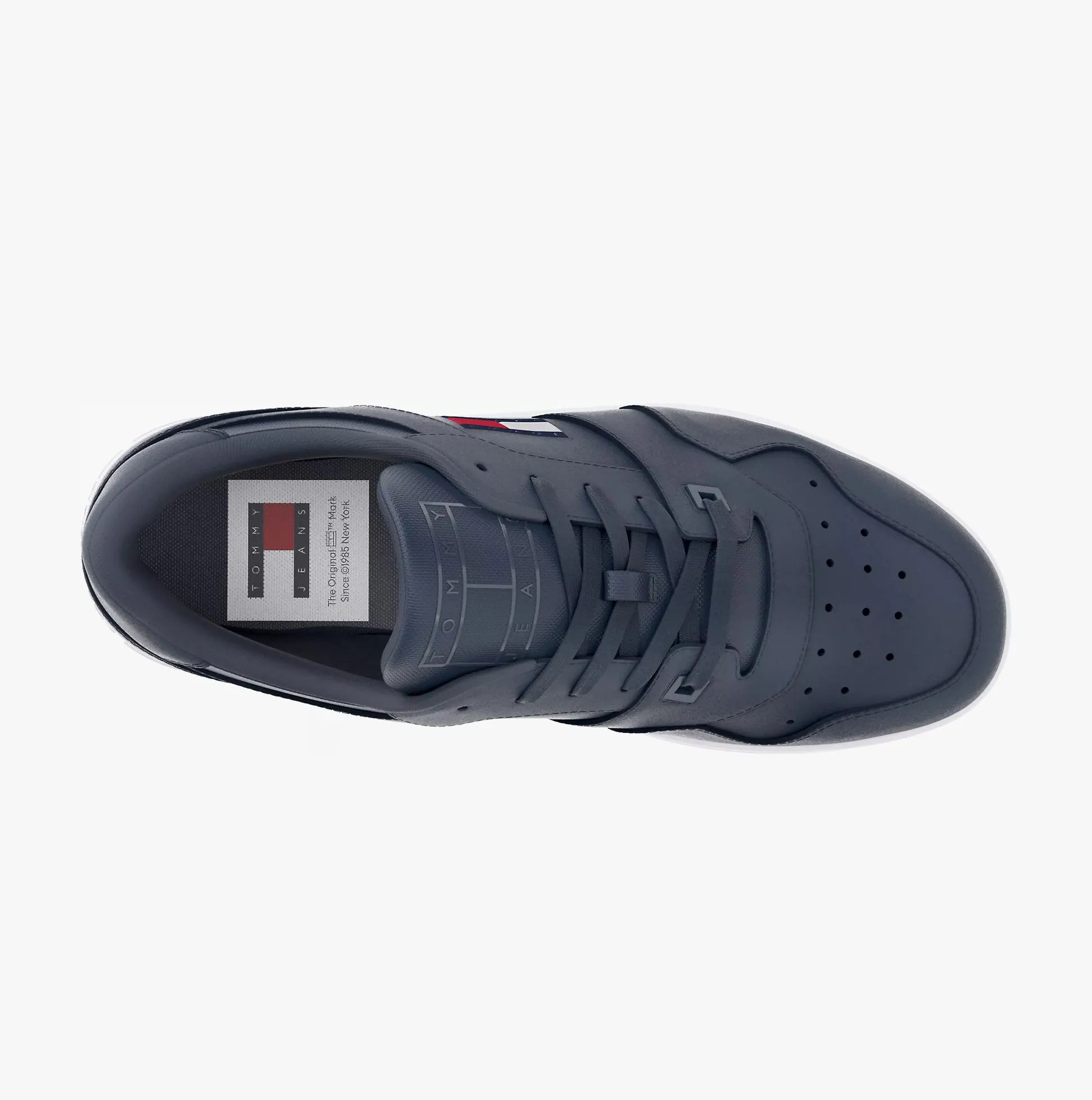 Tommy Hilfiger RETRO ESSENTIAL BASKETBALL Mens Trainers Dark Night Navy sold by Shuperb product image thumbnail 4