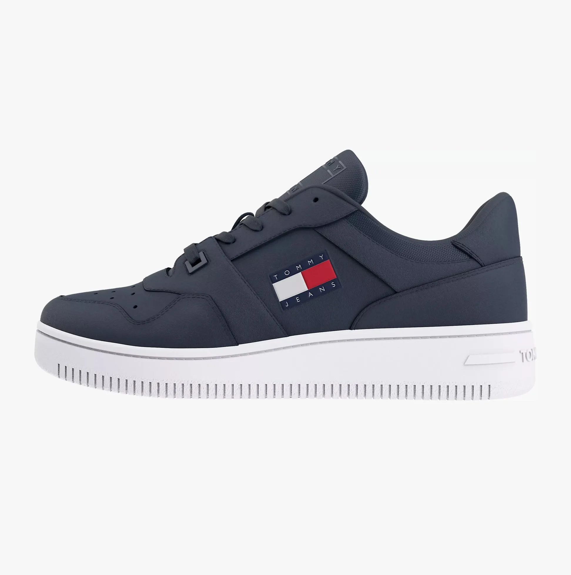 Tommy Hilfiger RETRO ESSENTIAL BASKETBALL Mens Trainers Dark Night Navy sold by Shuperb product image thumbnail 2