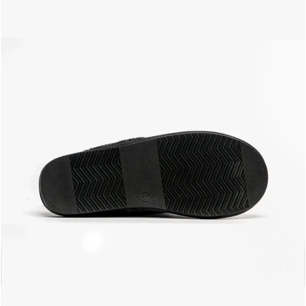 Jo & Joe SHIMMER Womens Mule Slippers Black sold by Shuperb product image thumbnail 4