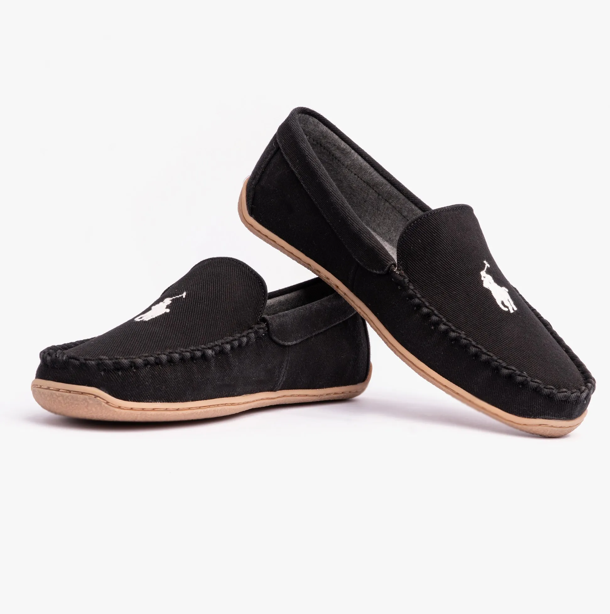 BRENAN Mens Moccasins Black sold by Shuperb product image thumbnail 3