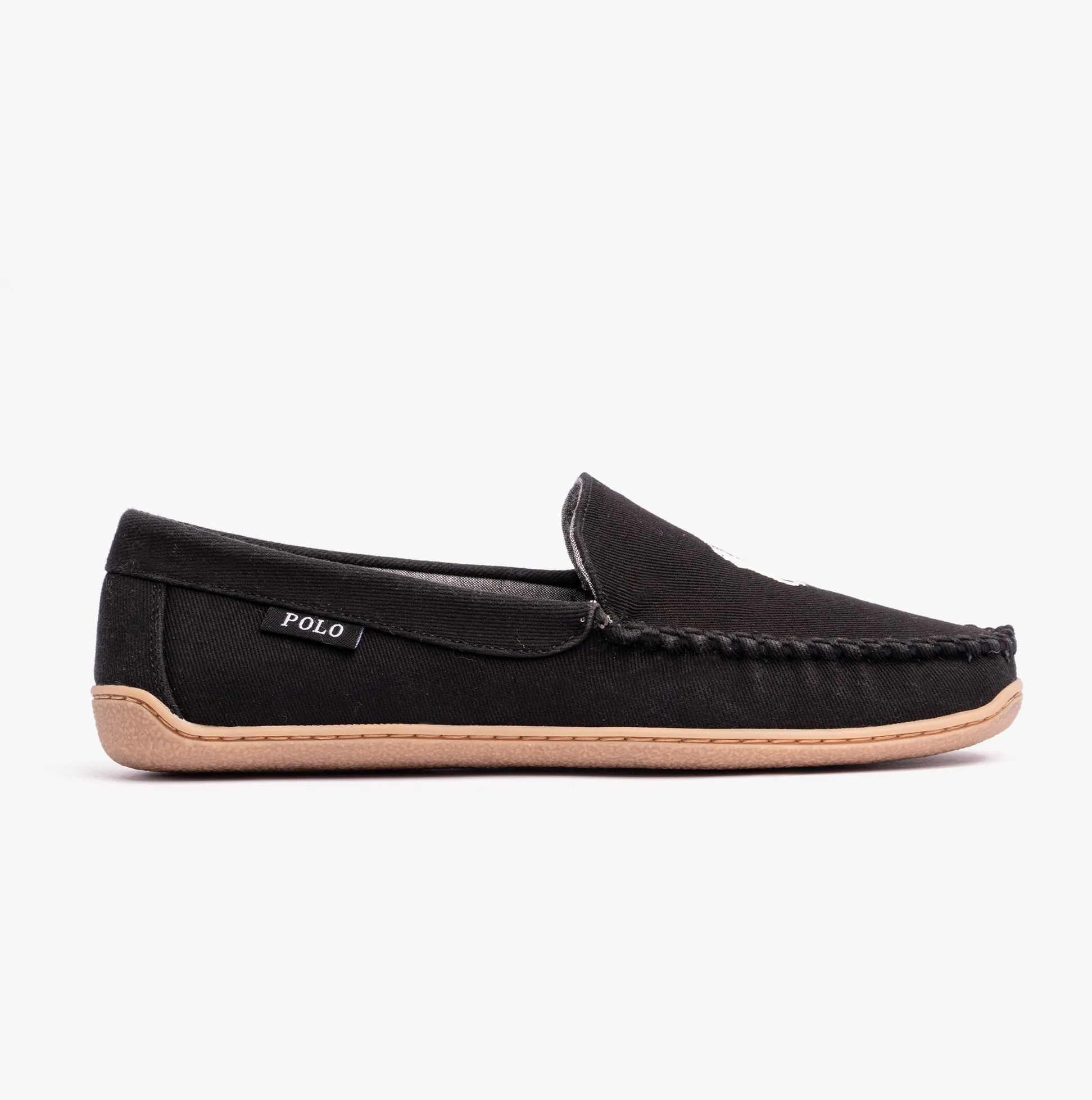 BRENAN Mens Moccasins Black sold by Shuperb