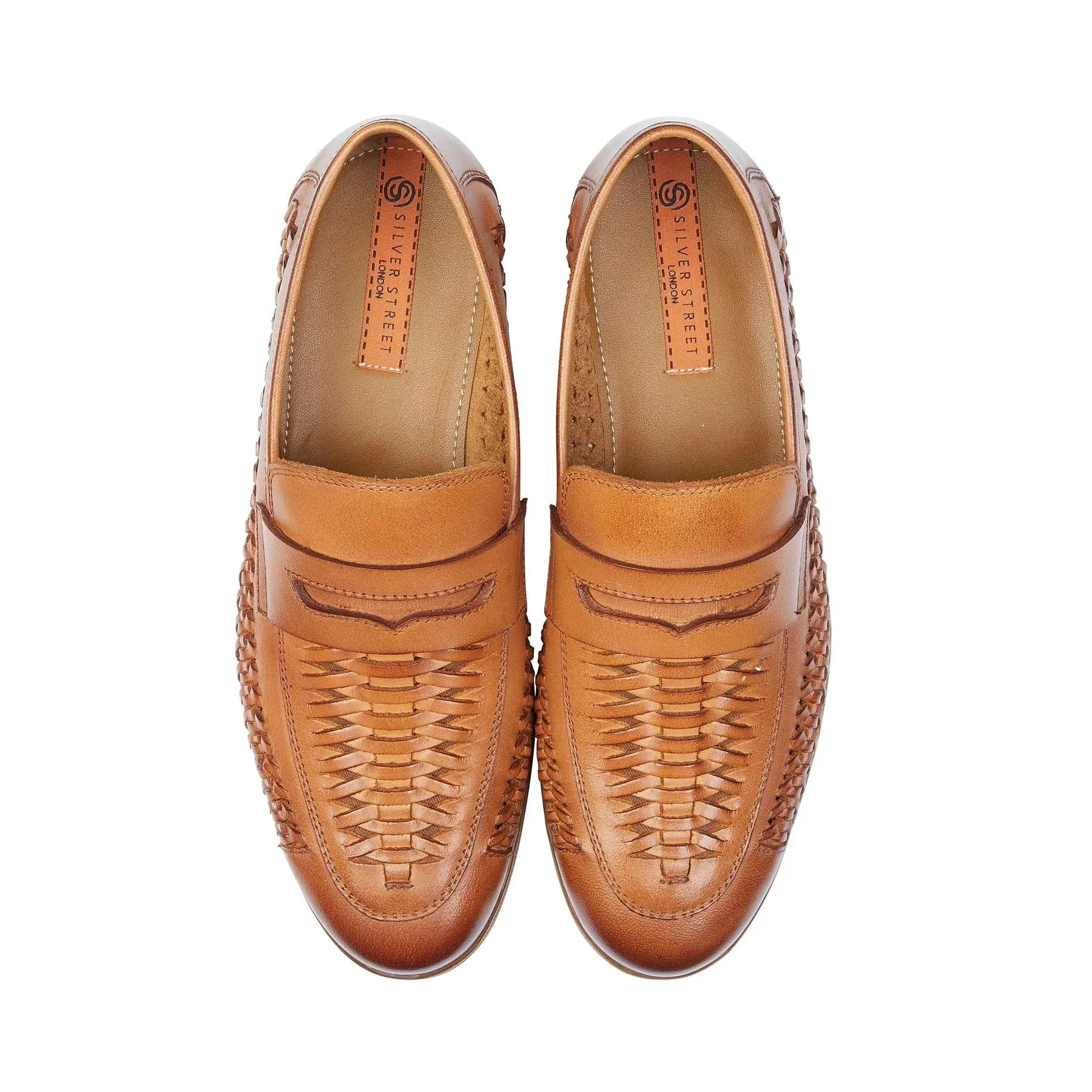 Silver Street London PERTH Mens Loafers Tan sold by Shuperb product image thumbnail 3