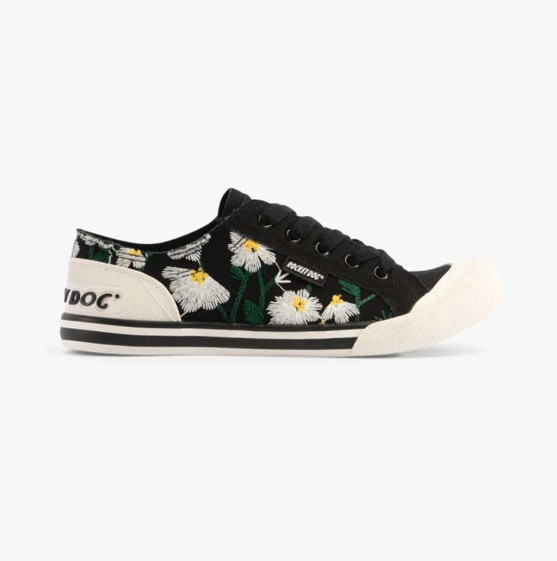 Rocket Dog JAZZIN Womens Trainers Black sold by Shuperb