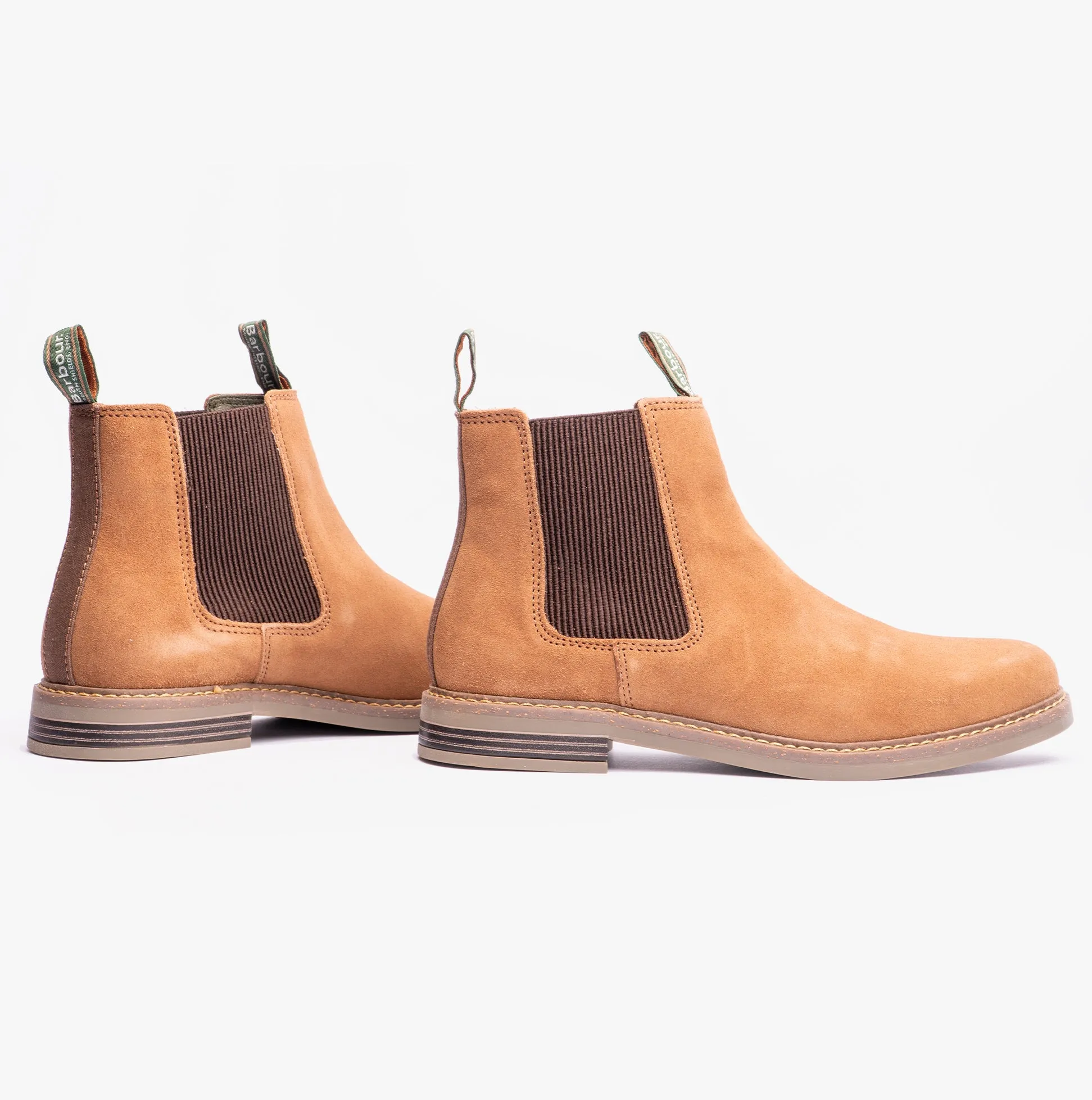 FARSLEY Mens Chelsea Boots Fawn Suede sold by Shuperb product image thumbnail 2