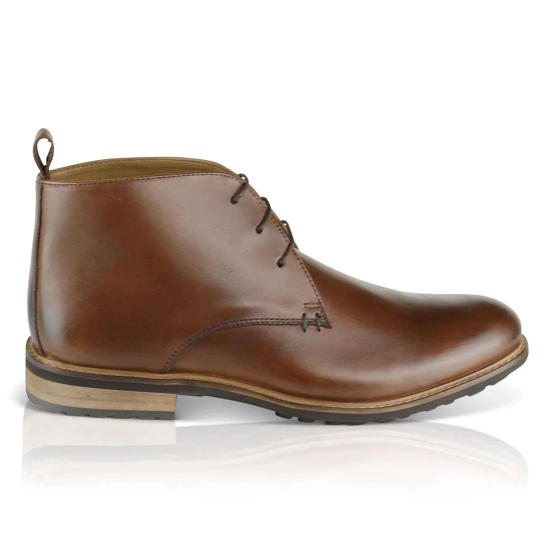 Silver Street London LUDGATE Mens Boots Brown sold by Shuperb