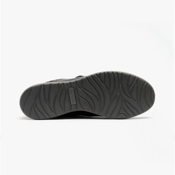 CAREN 12 Ladies Leather Trainers Black sold by Shuperb product image thumbnail 5