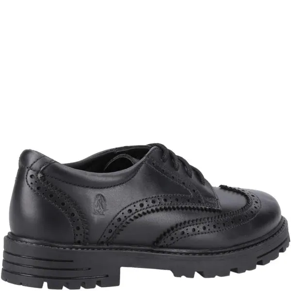 Hush Puppies MAXINE Girls Leather School Shoes Black sold by Shuperb product image thumbnail 4