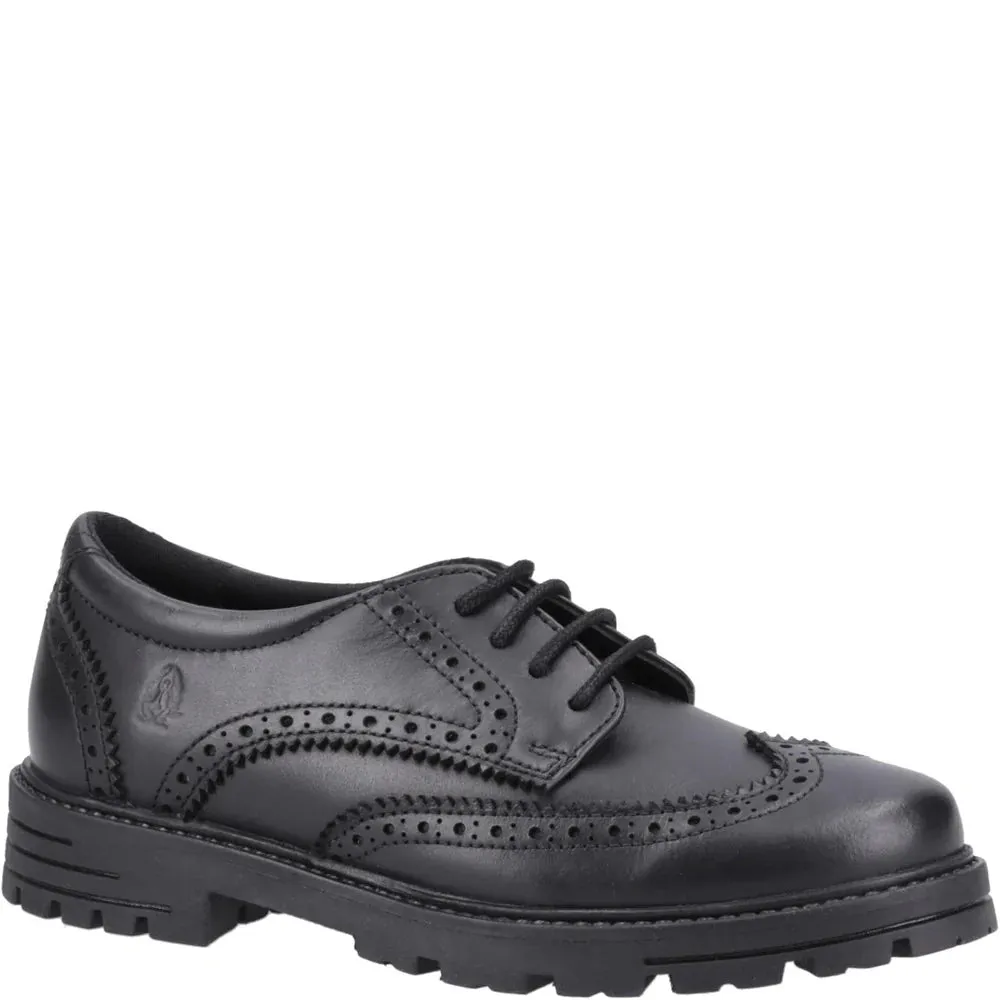 Hush Puppies MAXINE Girls Leather School Shoes Black sold by Shuperb product image thumbnail 3