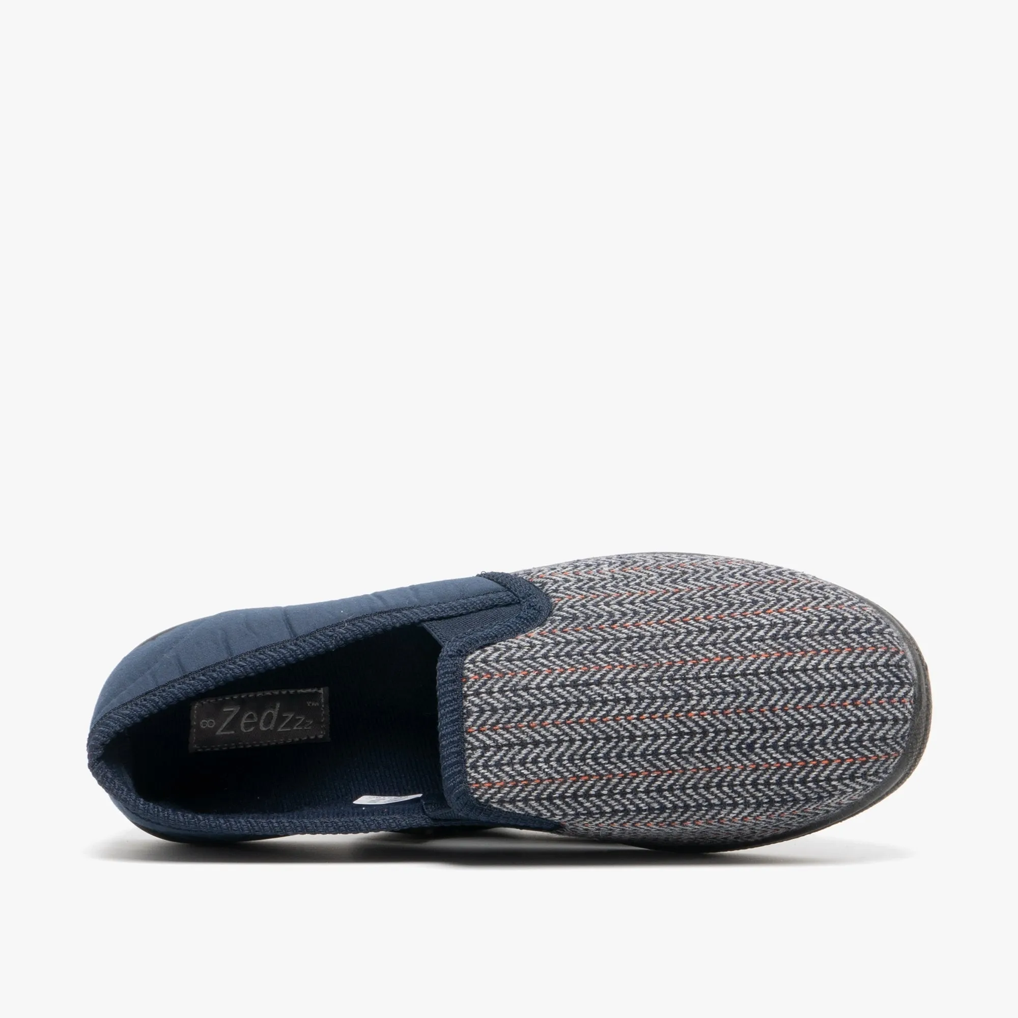 Zedzzz CHARLES Mens Full Slippers Navy sold by Shuperb product image thumbnail 4
