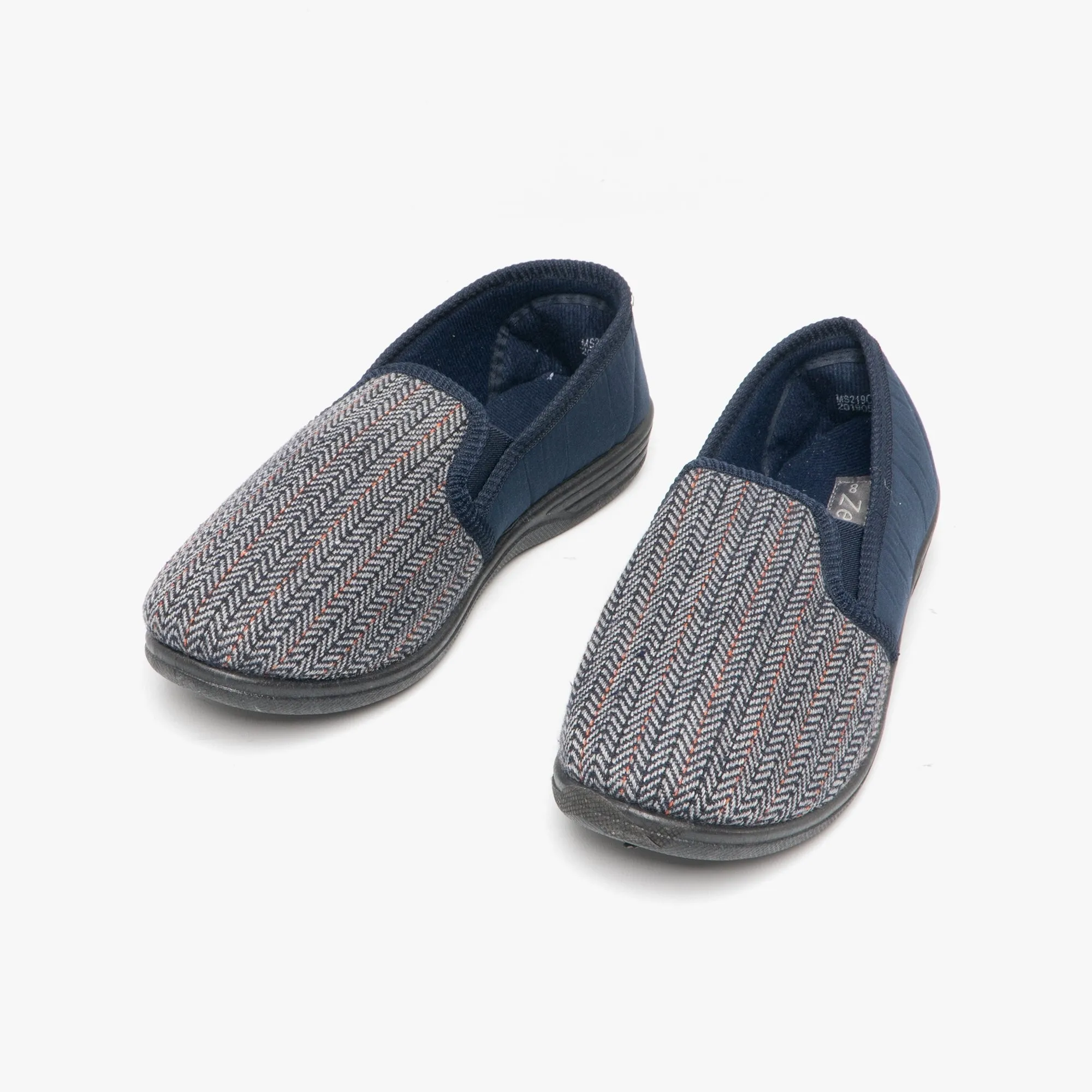 Zedzzz CHARLES Mens Full Slippers Navy sold by Shuperb product image thumbnail 2