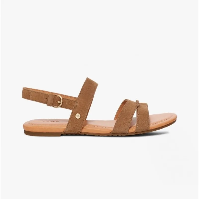 KAITIE SLINGBACK Ladies Sandals Chestnut sold by Shuperb